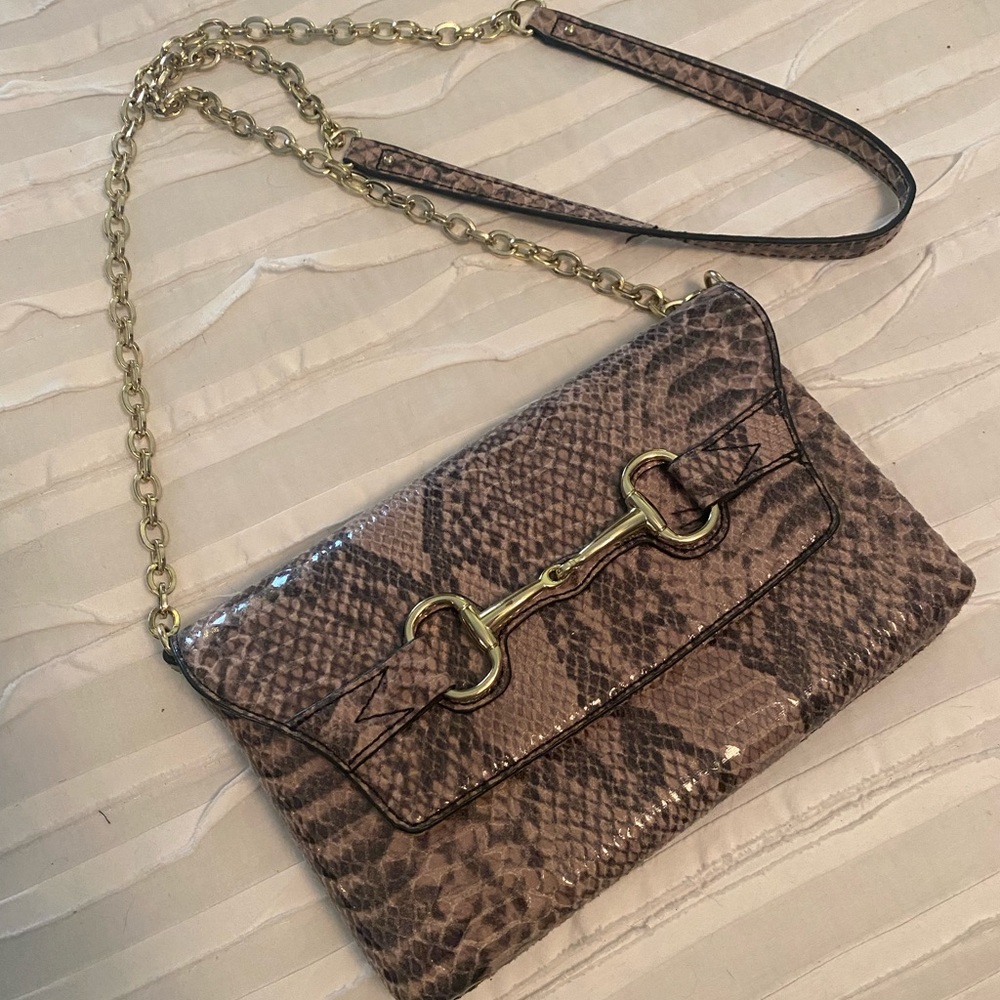 Snakeskin Crossbody